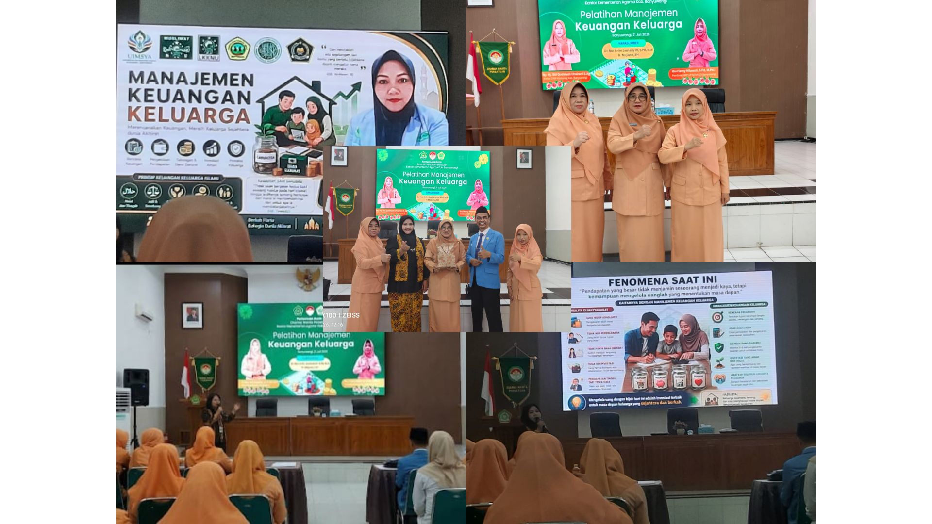 Kiat Sukseskan Manajemen Keuangan Keluarga DWP UP MTsN 7 Banyuwangi Siap hadiri Pertemuan Rutin