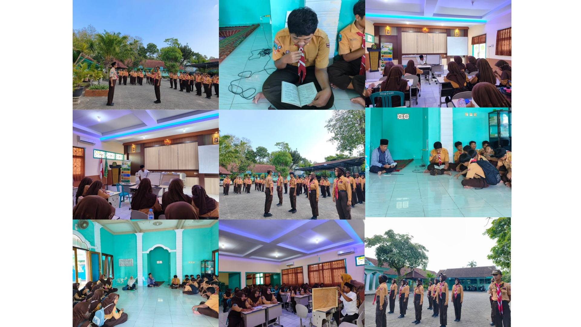 MTsN 7 Banyuwangi Gerakkan 3 Ekstra Sekaligus: Pramuka, BTA, dan Membatik