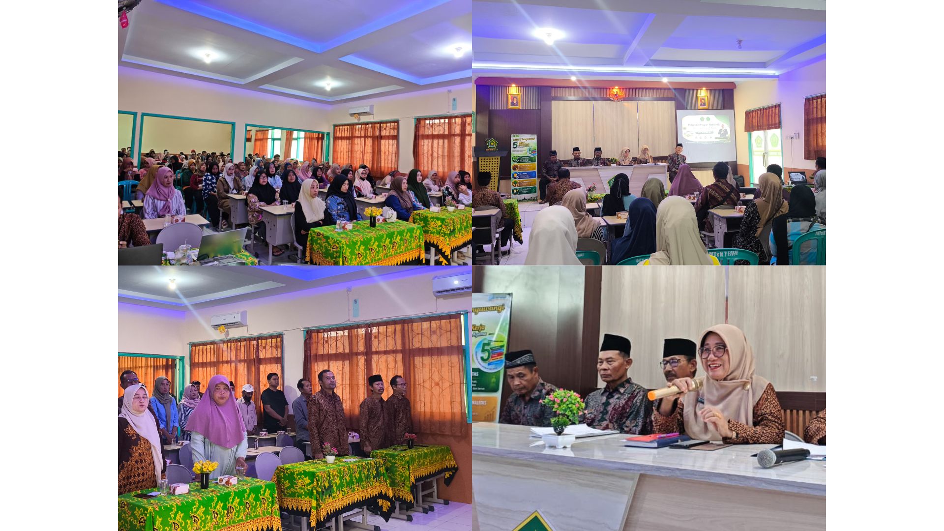 Sinergi untuk Prestasi, MTsN 7 Banyuwangi Gelar Rapat Program Akademik dan Parenting Class