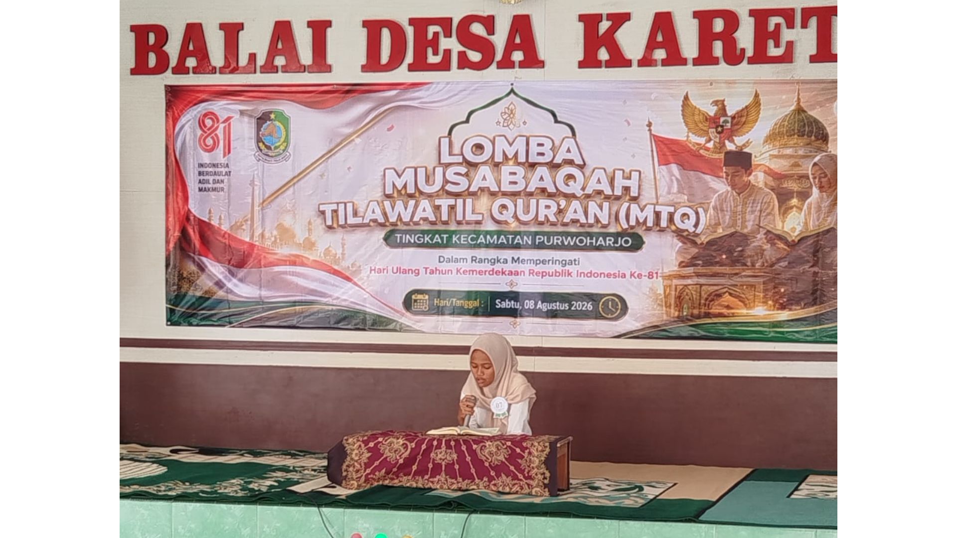 Melantunkan Kalam Suci, Mengukir Prestasi di Hari Kemerdekaan