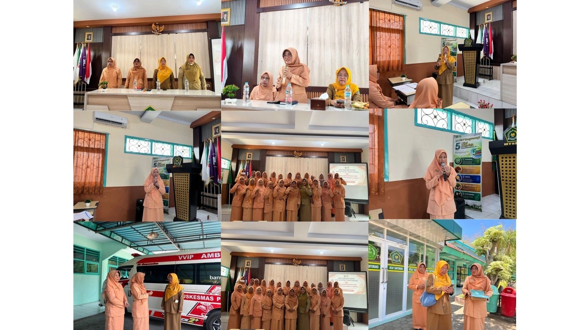 Sinergi Lintas Sektor, DWP UP MTsN 7 Banyuwangi dan Puskesmas Purwoharjo Dorong Kesadaran Kanker Serviks & Payudara