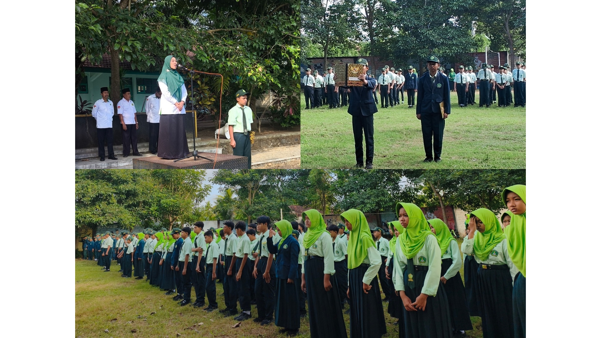 Mengawali Pekan dengan Keberkahan dan Kedisiplinan di MTsN 7 Banyuwangi