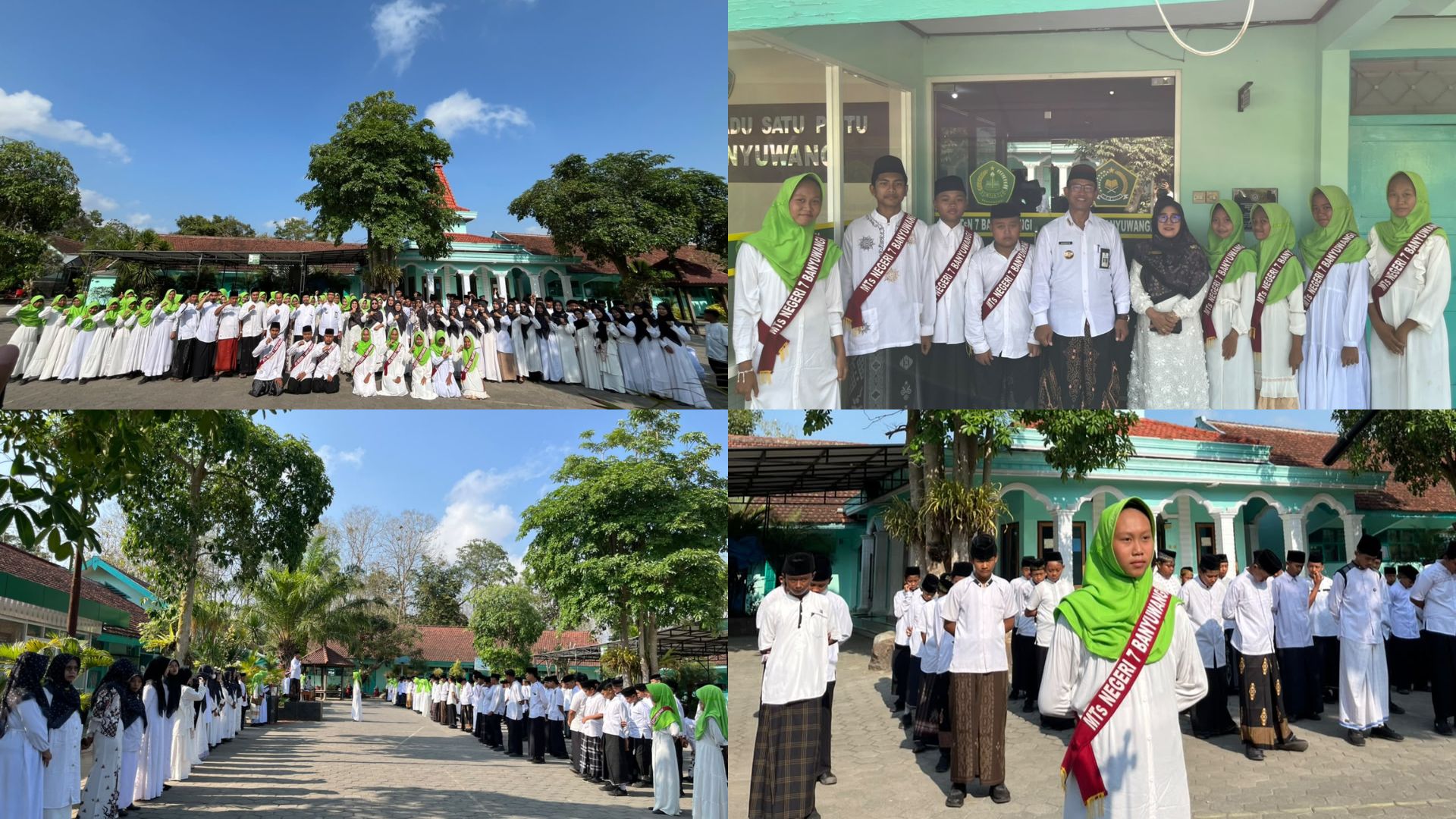 Selamatkan Masa Depan Pelajar, Camat Purwoharjo Suarakan Gerakan Anti-Bullying dan Narkoba di MTsN 7 Banyuwangi
